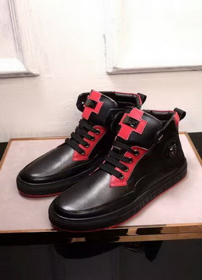 PhiliPP Plein High-Top Fashion Men Shoes--017